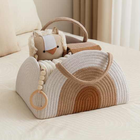 Regenbogen Wickeltasche